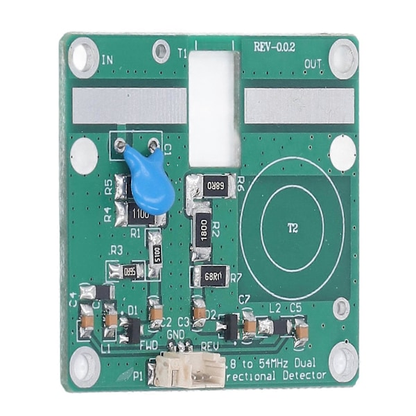 Stående Våg Detektionsmodul Kortvåg Effekt Hög Noggrannhet PCB Kit för DIY 1.8?54MHz 1Kw