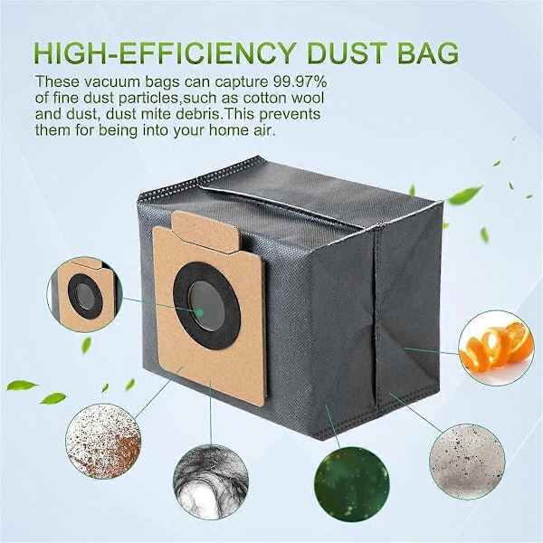14 kpl pölypusseja Clean X8/X8 Pro/X10 Pro Omni robotti-imurin itsetyhjentyvään asemaan, imurin lisätarvikkeet