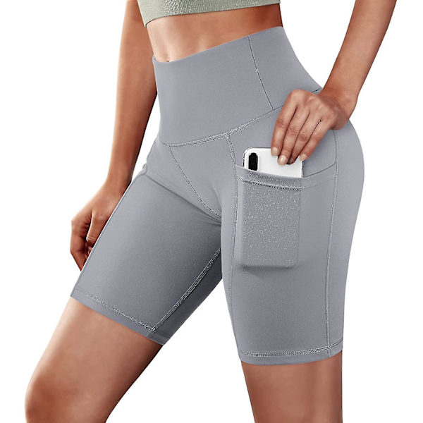 Tflycq Dam Basic Slip Cykelshorts Kompression Träningsleggings Yogashorts Byxor
