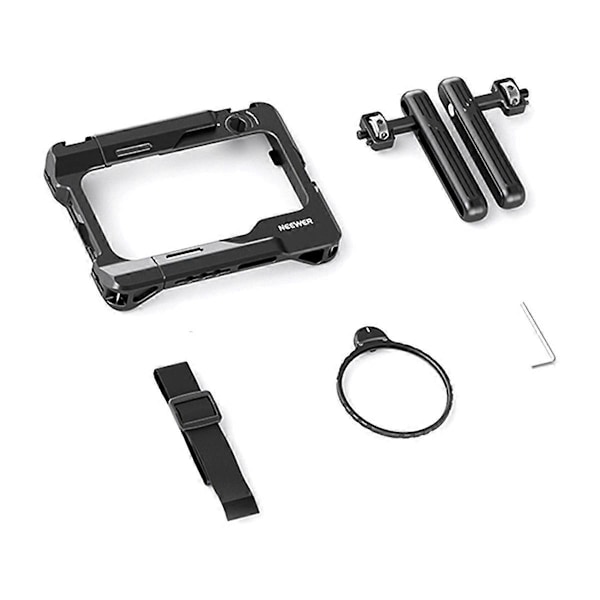 PA017 Puhelimen videorigi kahvoilla ja 67 mm:n suodatinadapterilla