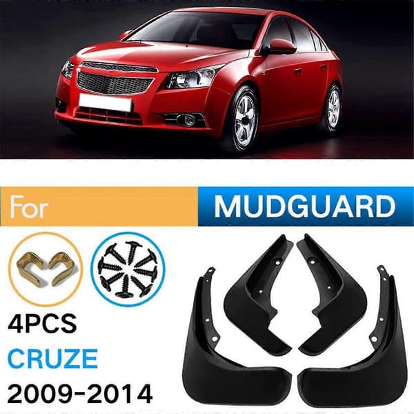 4 st Bil Stänkskydd Mud Flaps Stänkskydd för 2009-2014 Biltillbehör