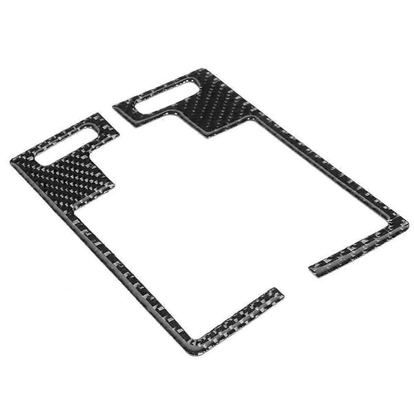 2 st Kolfiber Central Kontroll Luftkonditioneringsventil Trim Passar Nissan 350z 2006-2009