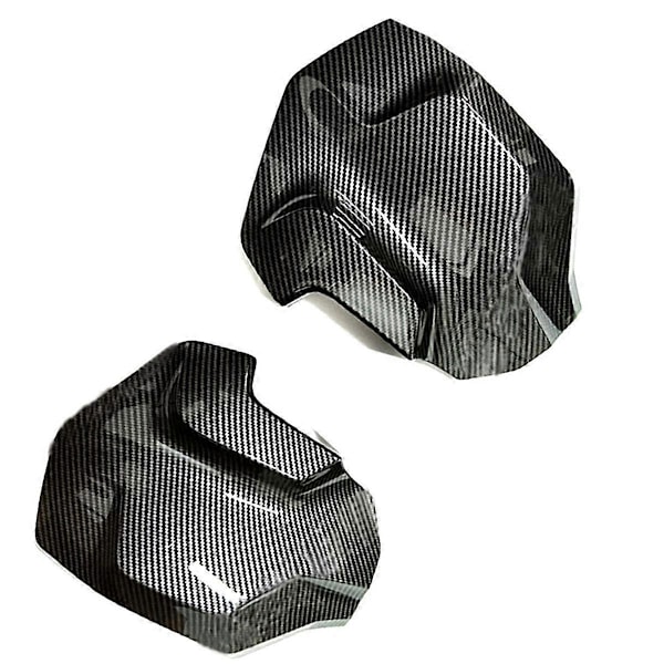 Motorcykel Radiator Reservoir Ramme Sidebeskyttelse Dæksel Beskyttelse til Waterbird R1250GSADV 2018-2024 Kulfiber