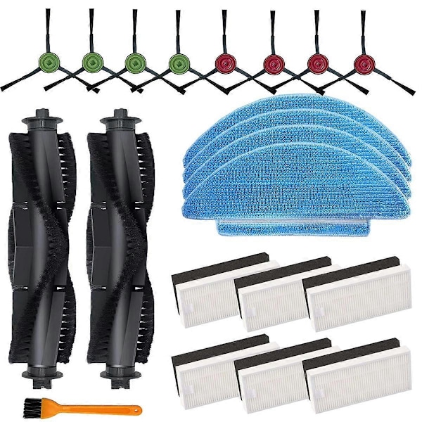 Tilbehør for L9000, L8000, for L6 Nex, for Q6 SE, for SL60D robotstøvsuger erstatning
