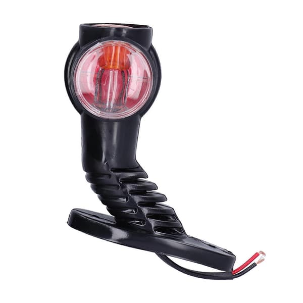 2 stk 24V LED Baklys Retro Stil Sidelys Vanntett Høy Lysstyrke for Tilhenger Lastebil