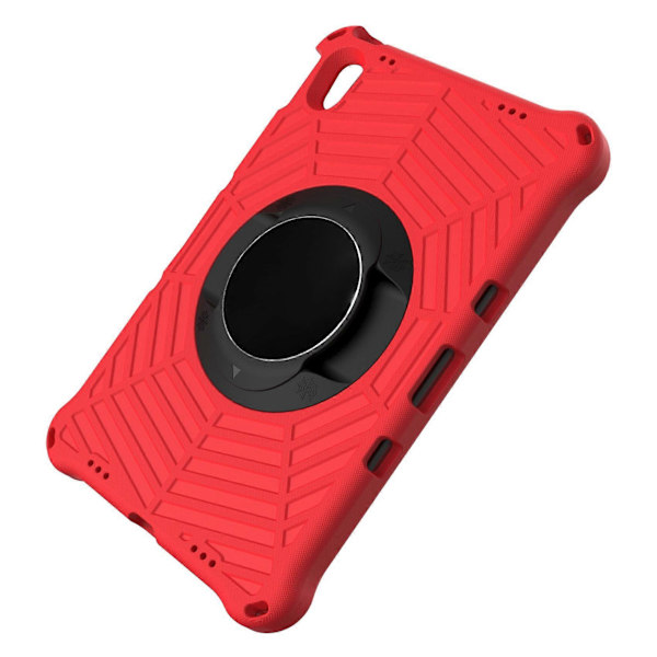 for Tab P11 TB-J606F 11-tommers nettbrettdeksel med roterende stativ skulderstropp rød