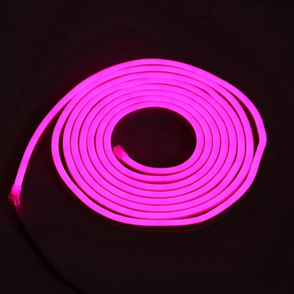 Front Trunk Frunk LED Surround Lysstripe Sett Erstatning for Tesla Model S X 2012?2022 Rosa