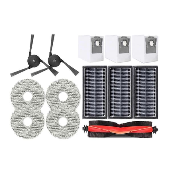 Til X40 X40 Pro Robotstøvsuger Hovedsidebørste HEPA Filter Moppepude Støvpose Udskiftning Reservedele Tilbehør
