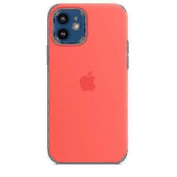 Silikoneetui med Magsafe til iPhone 12 12 Pro Pink Citrus