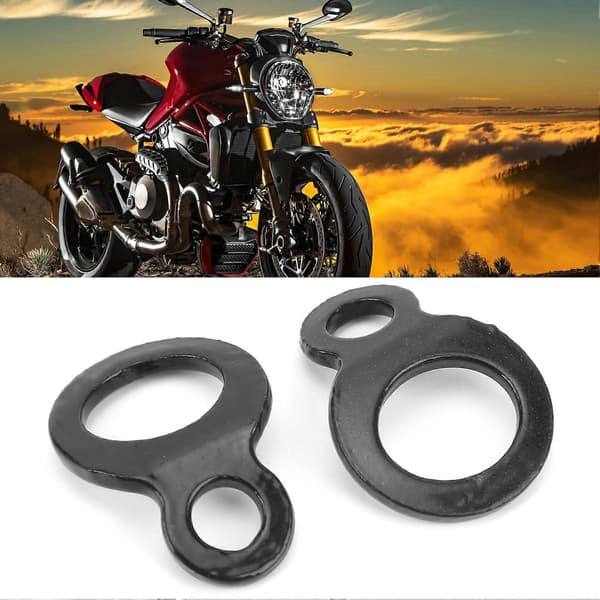 Par Trailer Surringsringe D-formet Rustfrit Stål til Motorcykel Cykel Kajak ATV