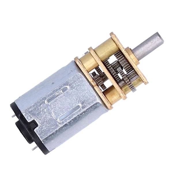 Gearmotor Elektrisk Mini Metallgirboks Hastighetsreduksjon 60RPM DC 6V for Robotleke