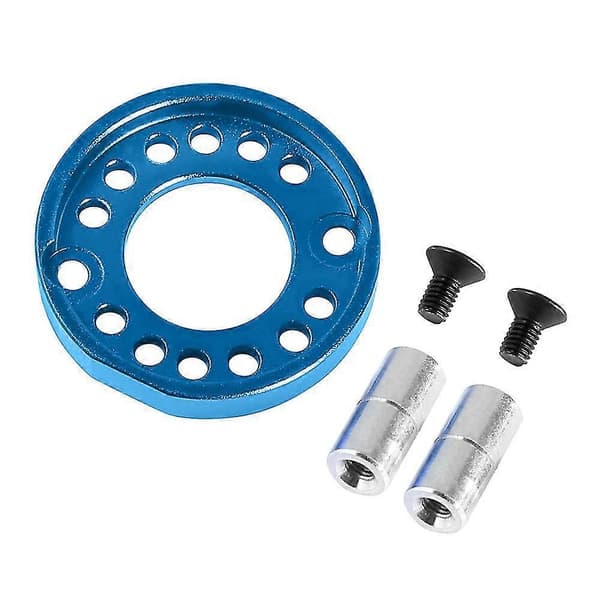 För Tamiya TA01/TA02/DF01 RC Bil Aluminium Motorhållare Basfäste Blue