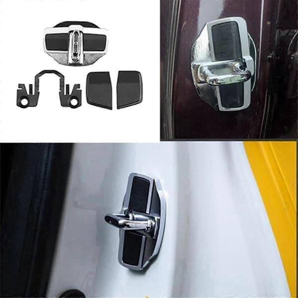4-pack Dörrlåsstabilisator Skydd Lås Stopp för Sienna Crown Yaris
