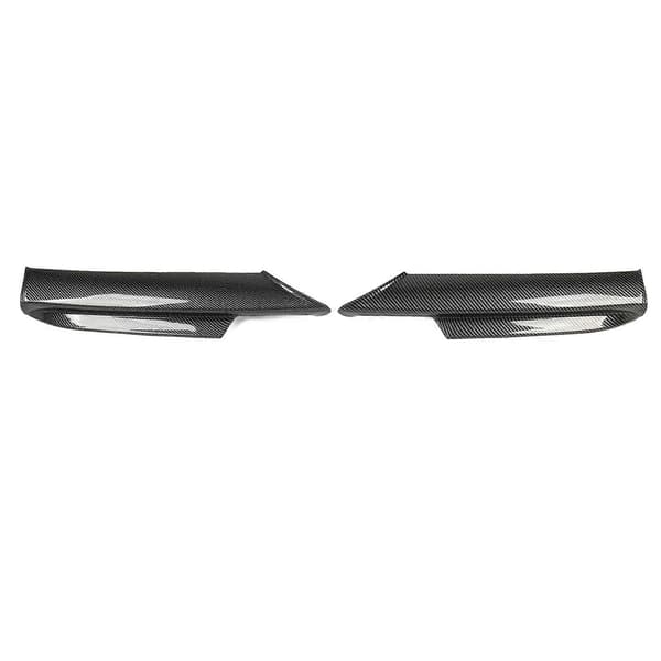 4 stk. Frontfangerleppe Høy Hardhet Frontfangerleppe Karosserisett for 3-serie E90 E91 M?Sport 2005 til 2008 Karbonfiberstil