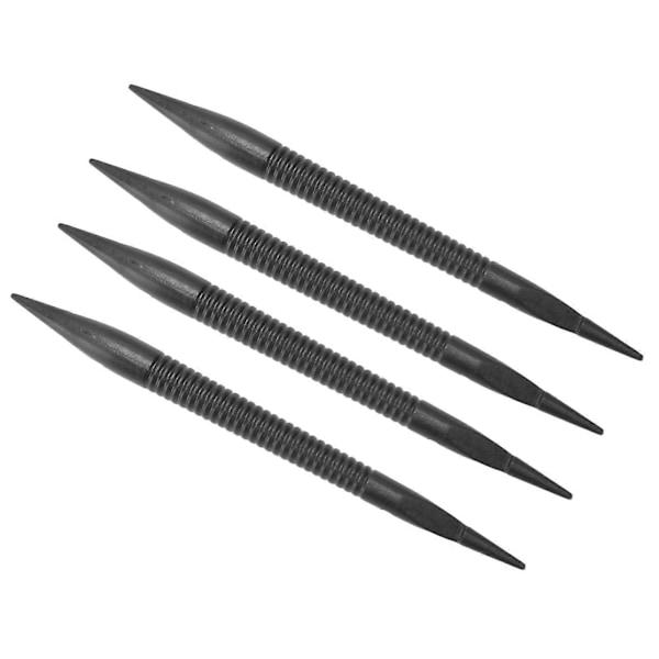 4 stk. Dreadlock Heklenål Dobbel Ende Ergonomisk Håndtak Anti-skli Dreadlock Sammenflettingsverktøy for Frisyrer DIY