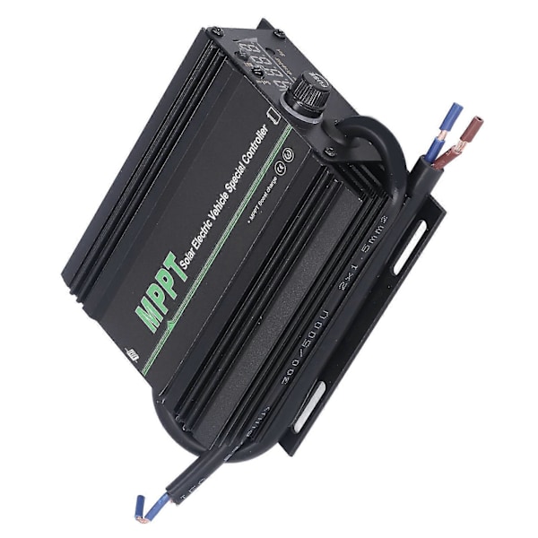 Solar Charge Controller JNEVS Elektrisk Køretøj MPPT Regulator Indstillelig Spænding med LED Statusindikation