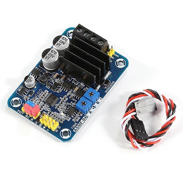 -04 Enkanalig Modul Högt Vridmoment 500Nm Kontroller Servo DIY 12V till 24V Strömgräns 10A Modul
