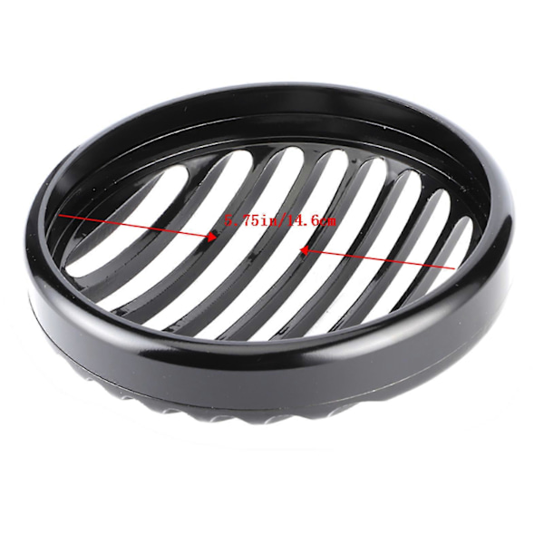 5.75in Motorcykel Främre Strålkastargrill Skydd Mesh Passar XL 1200/833 2004-2014