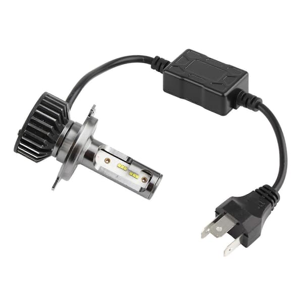 LED Bilfrontlykt Super Sterk Erstatning Bilfrontlyspærer Kortslutningsbeskyttelse Mini Bil Lamper H4