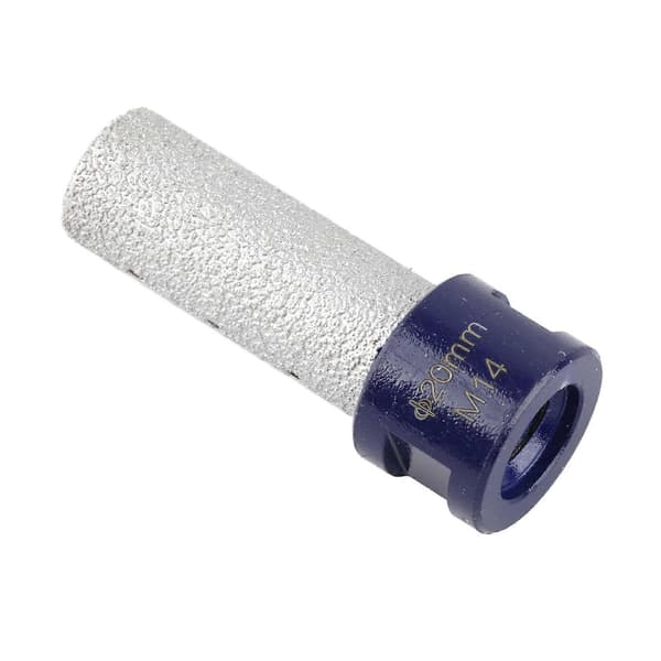 Diamant Finger Bit 20mm Dia Fingerfræserbit til Porcelæn Hård Keramik Granit Marmor M14
