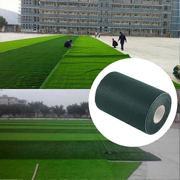 15x1000cm Syntetisk Gräsmatta Konstgräs Matta Fogning Fixering Tejp Qinhai