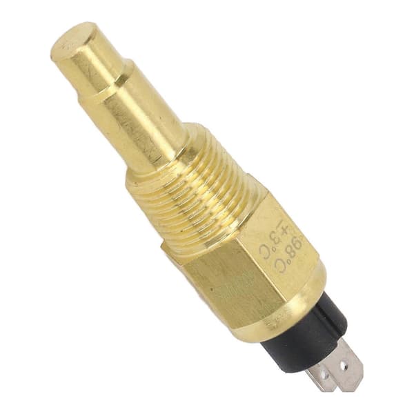 Vanntemperatursensor Aluminiumlegering Stabil Drivstoff Vanntempsensor Erstatning for VDO NPT3/8 6?24V 3W NPT3/8