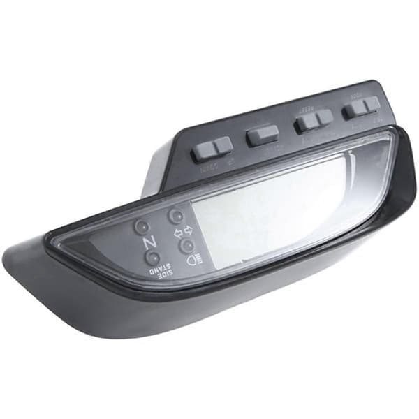 1 stk. Motorcykel Digital Speedometer Kilometerstandsmåler Sort til XR250