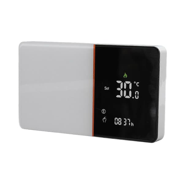 Termostat 5A Dubbel Sensor Spara Pengar Skydda Miljön LCD Temperaturkontroll för Värmestyrning 95240V