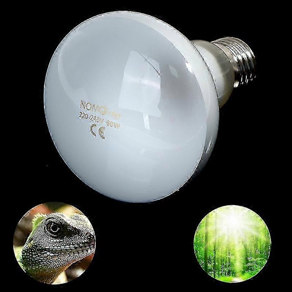 Uva+uvb Reptil Lampe Pære Skildpadde Solbadning Uv Lys Pærer Varmelampe Padder Firben Temperatur ControllerP20211224322 100W