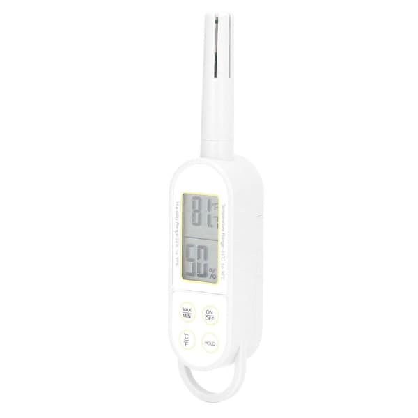 Termometer Hygrometer Temperatur Luftfuktighetsmätare Digital Display Handhållen för Inomhusbruk