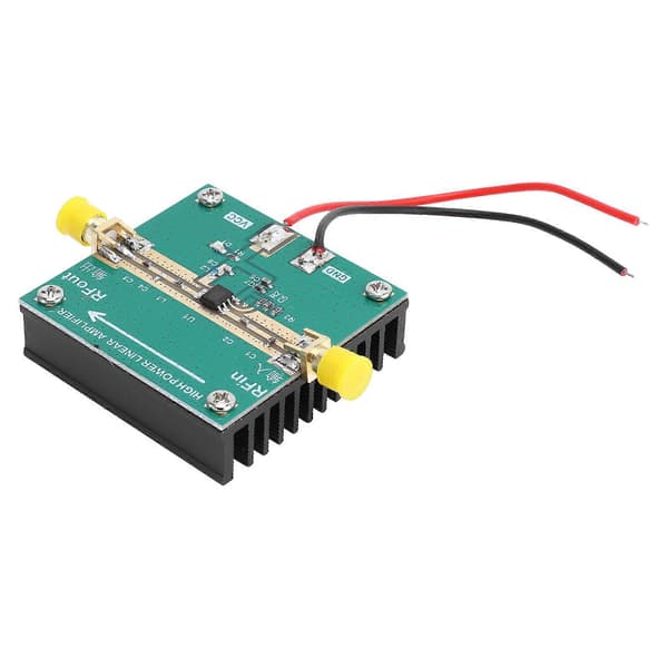 RF Effektforsterker Høy Effekt Lineær PCB Modul Kort Elektronisk Tilbehør 2.4GHZ 1W RF2126 6V