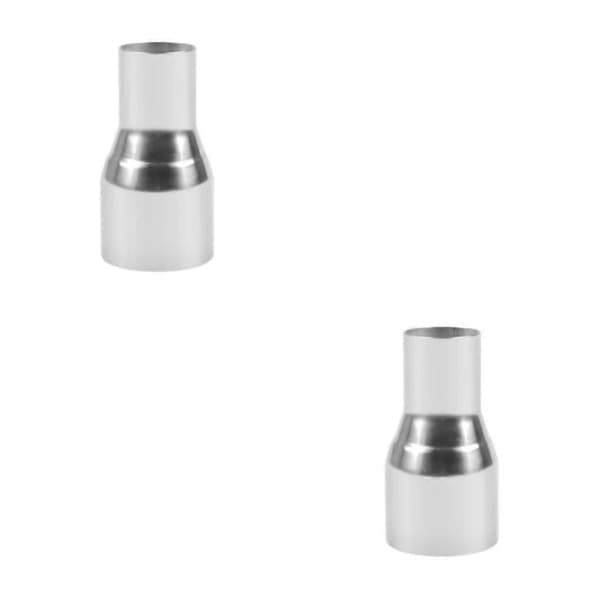 1/2/3/5 Universal Eksosrør Enkel å Installere Rustfritt Stål 51MM-76MM 2Set