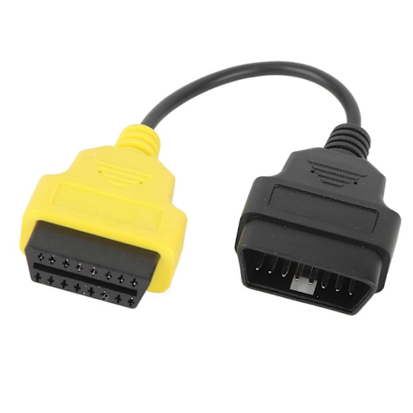 OBD2 Diagnostisk Kabel Stik Scan Værktøj Adapter Erstatning for Fiat ECU Scanner