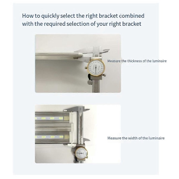Justerbart akvariemonteringsfäste LED Universellt akvarielampstativ Lampstativ Hängande kit Akvarietillbehör
