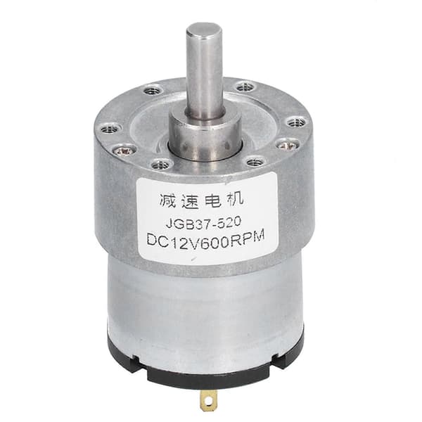 JGB37?520 12V 600RPM DC Orm Gear Motor Turbo Reducer Aksel til Vinduesdøråbner