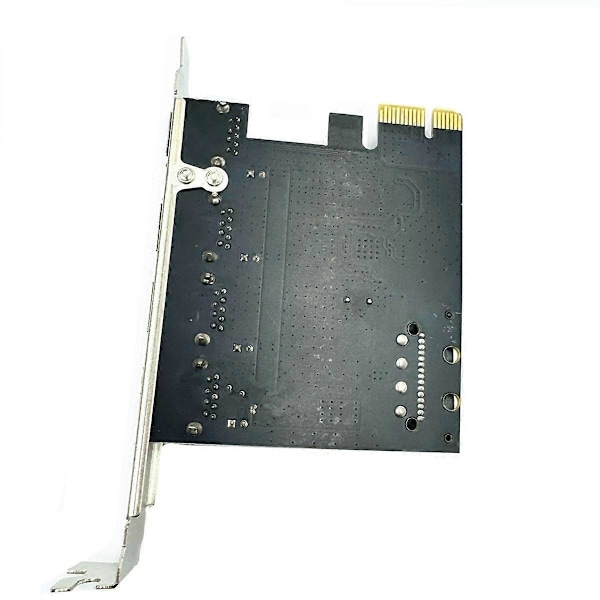4 Port USB 3.0 PCI-E Expansionskort PCI Express PCIe USB 3.0 Hub Adapter 5Gbps Riser Controller Extender med SATA Ström