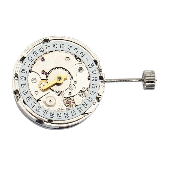 Mekaniskt Urverk Klocktillbehör 19.4mm ST6 Dam Tre-Nåls Enkel-Kalender Automatiskt Urverk