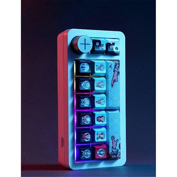 SK16 RGB Numerisk Knappsats Bluetooth Trådlöst Tri-Mode Mekaniskt Tangentbord 16 Tangenter Hot Swap Huano Switch