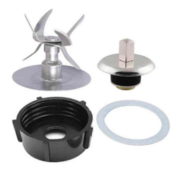 1 Set Ersättningsdelar för Blender med Kopplingskit, Gummitätning, Blenderburk, Bottenlock, Bas