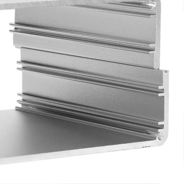 Aluminium Elektrisk Boks Vandtæt Samledåse Kabinet Split Type til DIY Sølv 62x178x100mm