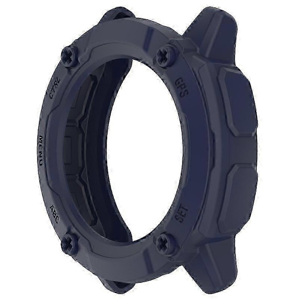För Instinct 2X Repskydd Stötfångare Fodral Ram Hölje Skärmskydd Ärm P20211224605 Midnight blue