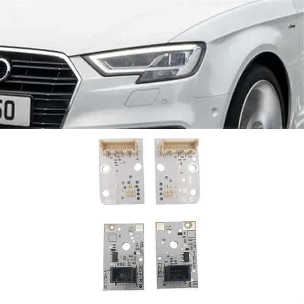 Hvide DRL Dele til A3 2017-2019 Kørelys Hvid LED DRL Boards Venstre Side