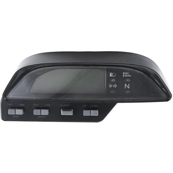 1 stk. Motorcykel Digital Speedometer Kilometerstandsmåler Sort til XR250
