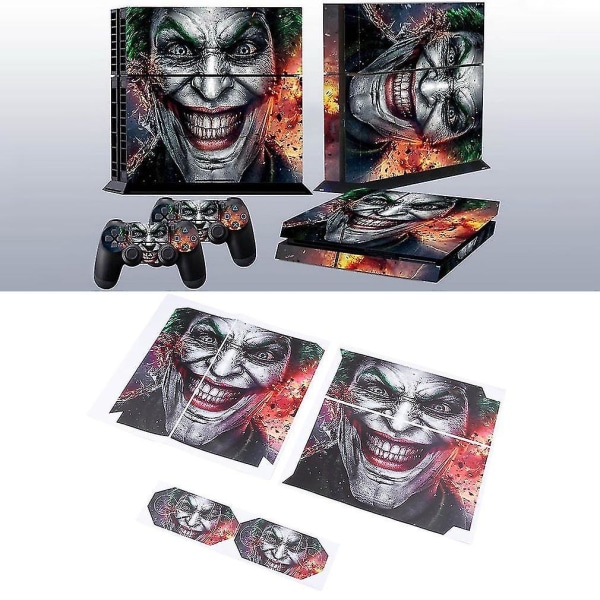 Joker Vinly Ps4 Playstation 4 och 2 Controller Skins
