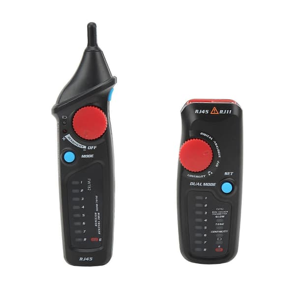 RJ11 RJ45 Ledningsfinder Præcis Lokalisering Analog Digital Dual Mode Bærbar Netværkskabeltester