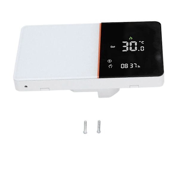 Termostat 5A Dobbelt Sensor Spar Penge Beskyt Miljøet LCD Temperaturregulator til Varmestyring 95240V