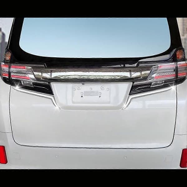 Bagasjeromslist Baklykt Rustfritt Stål Trim for ALPHARD VELLFIRE 30-serien 2016-2022