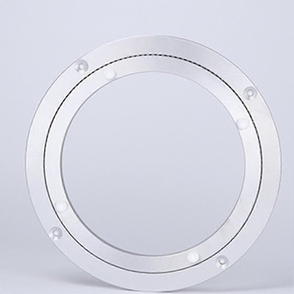 Naievear Rund Form Aluminiumlegering Smidig Vridbar Plattformsspelare Vridplatta För Roterande Bord 16inch
