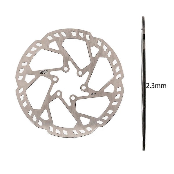 Polkupyörän jarrulevy 180mm ruostumatonta terästä hydraulinen jarrulevy maantiepyörä