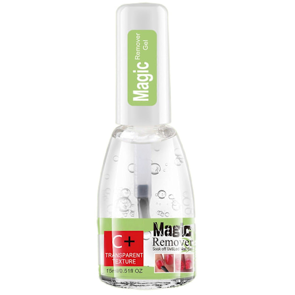 15ml Nagellack Burst Ingen Rester Gel Tvätt Professionell Gel Nagellack Remover Soak Off Nagelrengöring Nagelprodukter